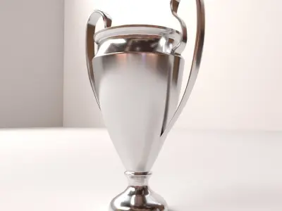 Silver Cup 3D model