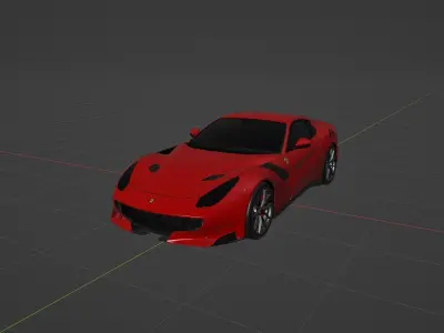Ferrari F12 TDF 3D model