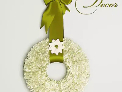 decorative wreath 3D model