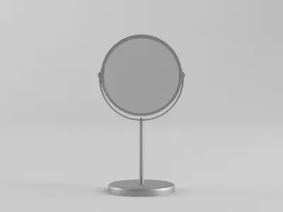 2 Table mirrors 3D model