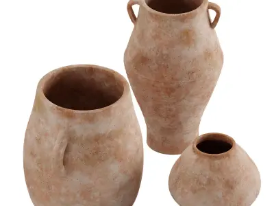Solis Terracotta Vase 3D model