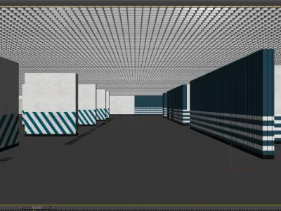 Underground Parking 3D model