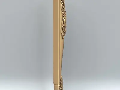 Furniture leg 010 3D model