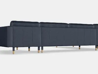 LANDSKRONA Corner sofa 6-seat 6 Low-poly 3D model