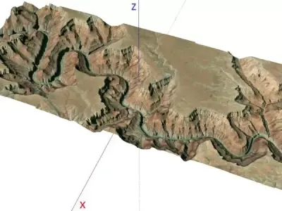 canyon 12234 3D model