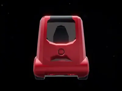 Mini Futuristic Car 3D model