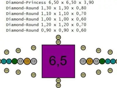 ring code 152 3D print model