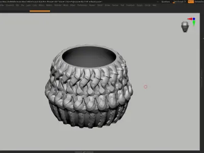 vase 3d print 449 3D print model