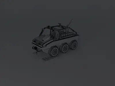 Playmobil RS2x3  Safari edition Zebra style 3D model