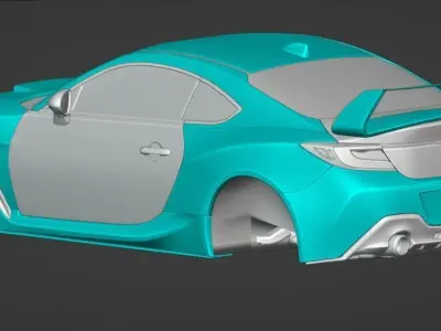 Toyota GR 86 RZ 2021 Khyzyl Saleem 3D model