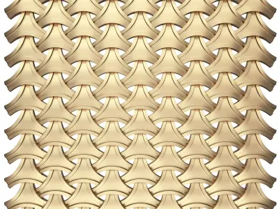 3D Wall Panel 014 Low-poly 3D model