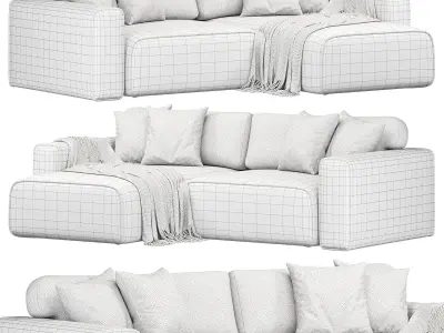 Vienna Sofa By Divan 3D model