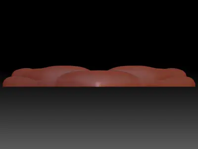 Hands and heart 3D print model