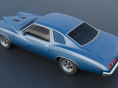 Pontiac Grand Am 1973 3D print model