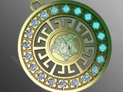 Pendant od9 3D print model