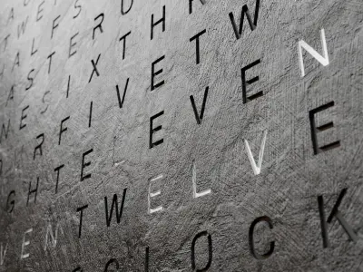 Qlocktwo Classic 3D model