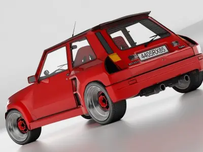 Renault 5 Turbo Maxi 3D model