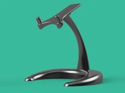 Pedestal ipad stand 3D print model