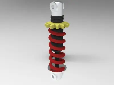 Shock Absorber 3D model