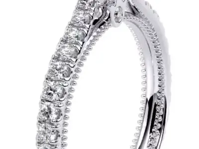 Verragio Inspired Engagement Ring 3D print model