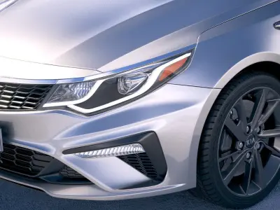 Kia Optima LX 2019 3D model
