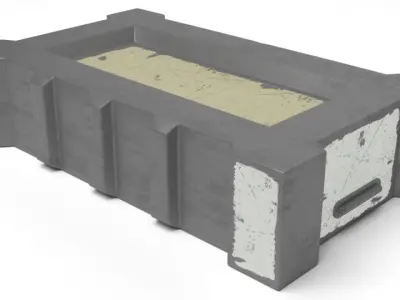 Death Star crate 1-12 scale Blackseries  Free 3D print model