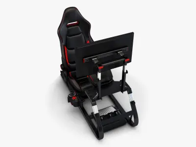 Racing Game Simulator Display v 2 3D model