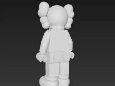 Ultra Pack 25 Kaws Companion 3D print model
