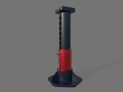 Jack Stand M3 Low-poly 3D model