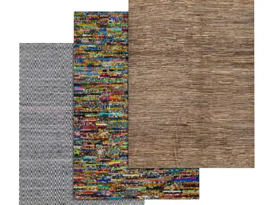 Rug Set 1882 3D model