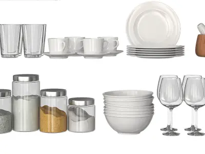 Kitchen Decor 3D model