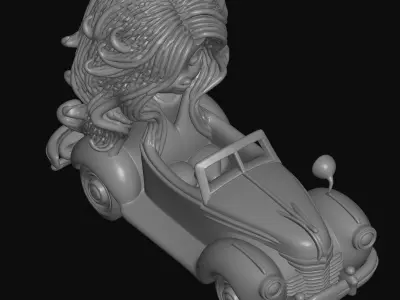 decorative figure 3D print model