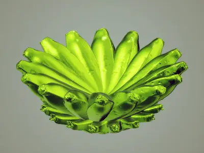 Banana Centerpiece Bowl 3D print model