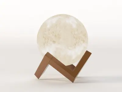Moon Night Light Table Centerpiece Decoration By Ehobroc 3D model