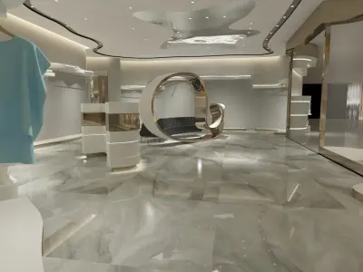 Clothing Shop 5 3D model