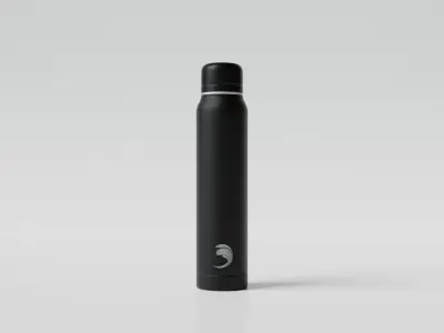 Stainless Steel Water Bottle 3D model
