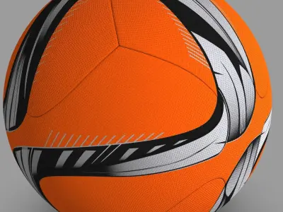 Adidas Conext15 Soccer Ball 3D Model 3D model purchase