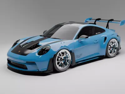 Porsche GT3 RS Z Performance 3D model