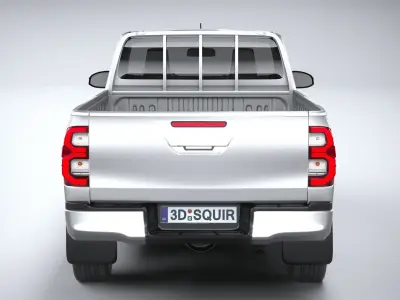 Toyota Hilux Regular Cab 2021 3D model