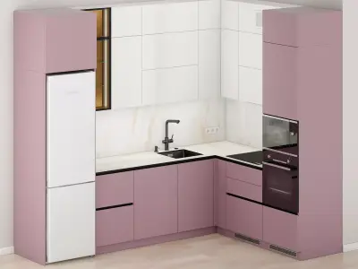 Kitchen 1 Free 3D model