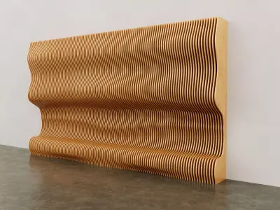 Parametric Wall 3D model