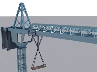 Crane 3D model