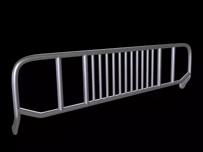 Jeep Kaiser Front Grill 3D print model