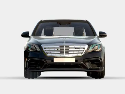 Mercedes-Benz S65 AMG 3D model