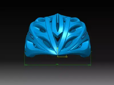  bicycle hat 3D print model