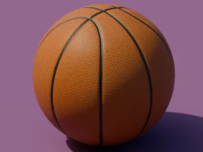 Basketball 3D model