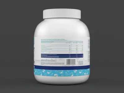 Protein Powder 3D model 127