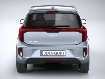 Kia Picanto GT-Line 2024 3D model