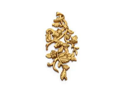 Classic decor ornament 149 3D model