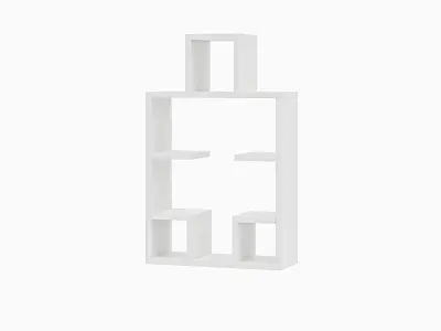 children room and shelf 3D model